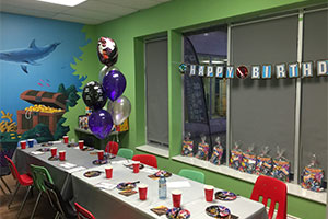 Special birthday party package
